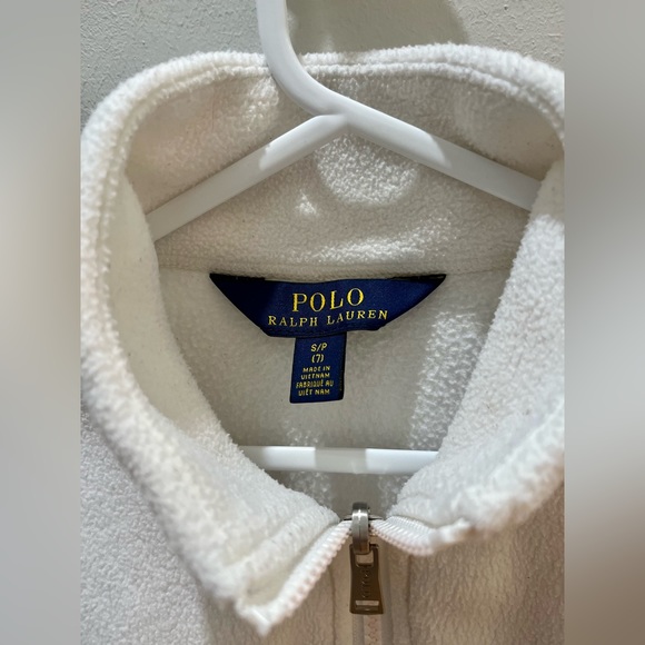 Polo by Ralph Lauren Fleece Jacket | Kids | Size S (7) - Picture 4 of 8